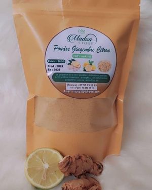 Poudre gingembre citron